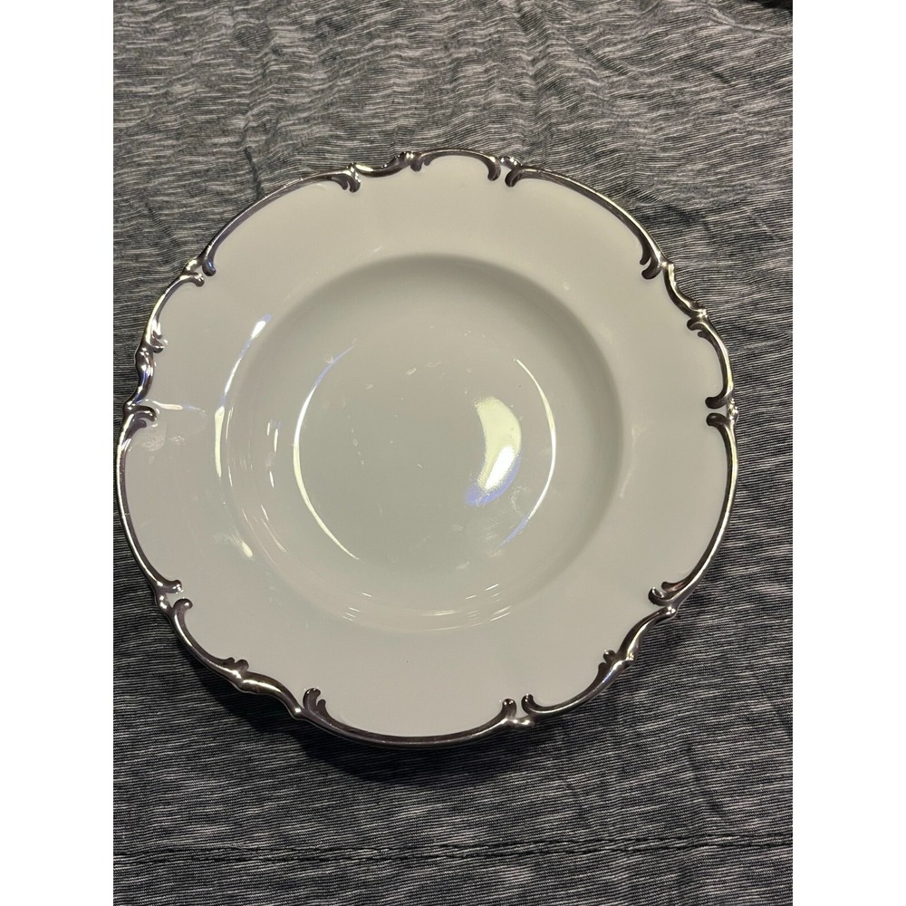 Revere By Hutschenreuther China 8 1/4 inch soup bowl Platinum Pasco